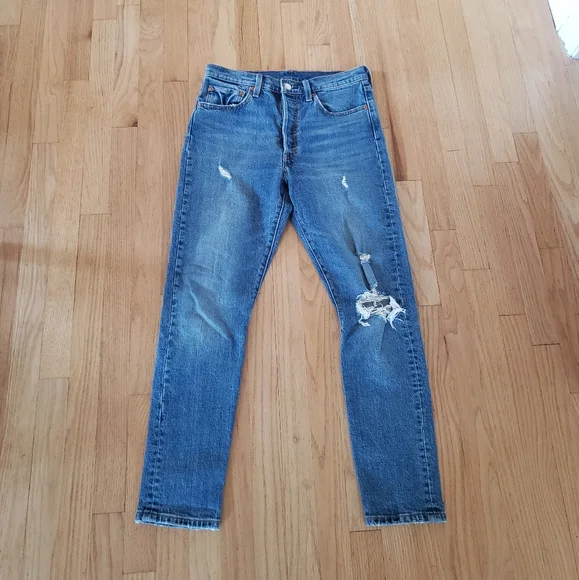 Levis 501 women's Jeans - size 28 - Picture 3 of 14